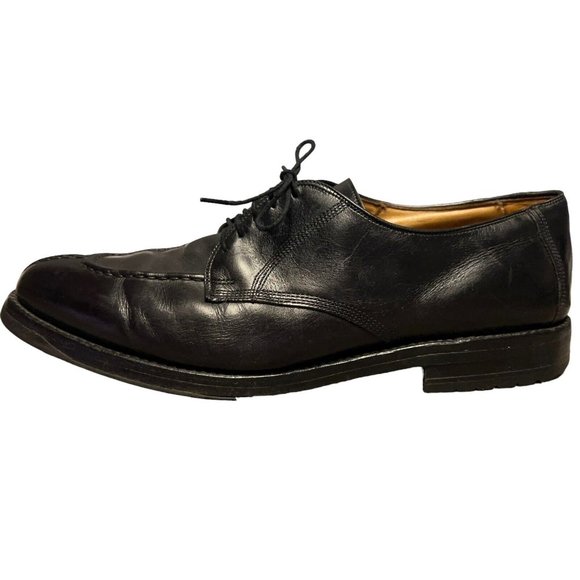 Allen Edmonds Dellwood Black Leather Split Toe Blucher Dress Shoes Mens Size 12D main image 9